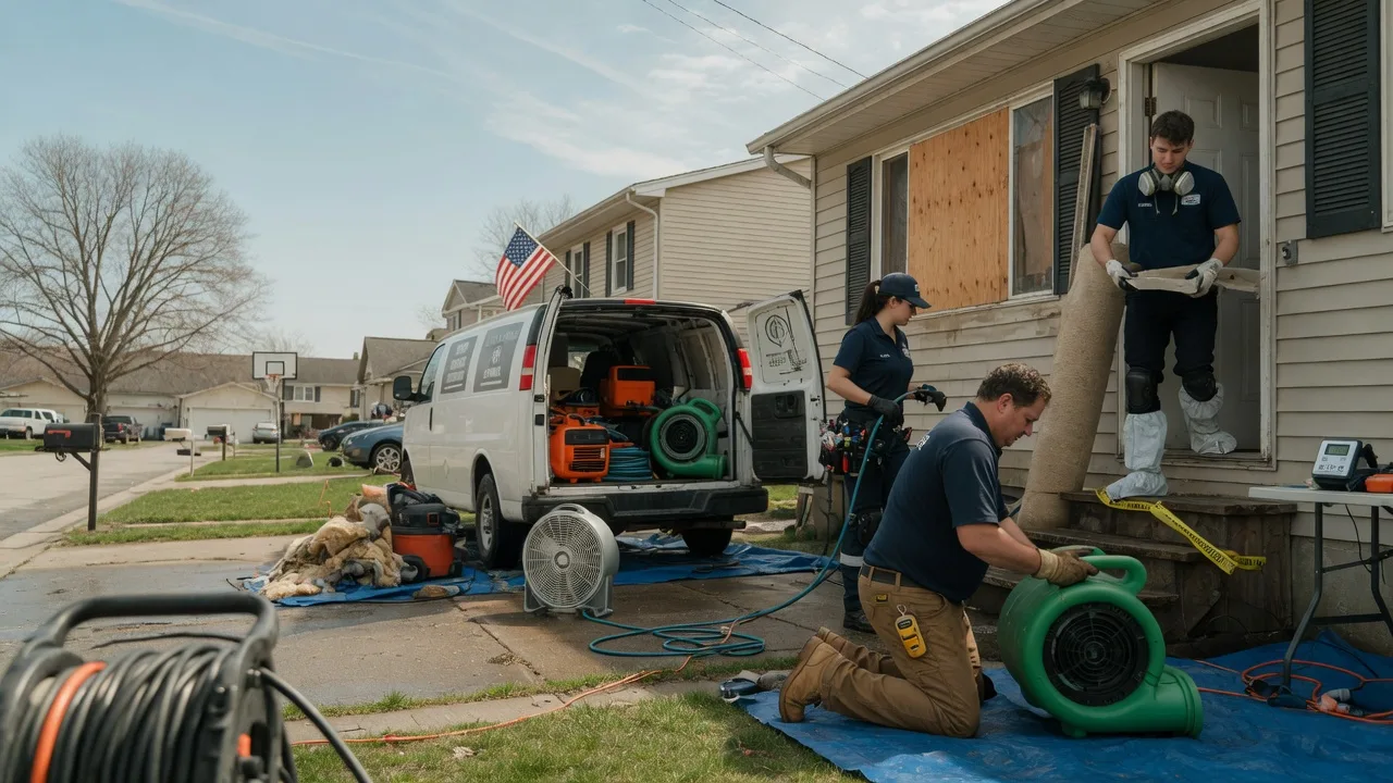Water Damage Restoration in Cherry Tree, PA near me
